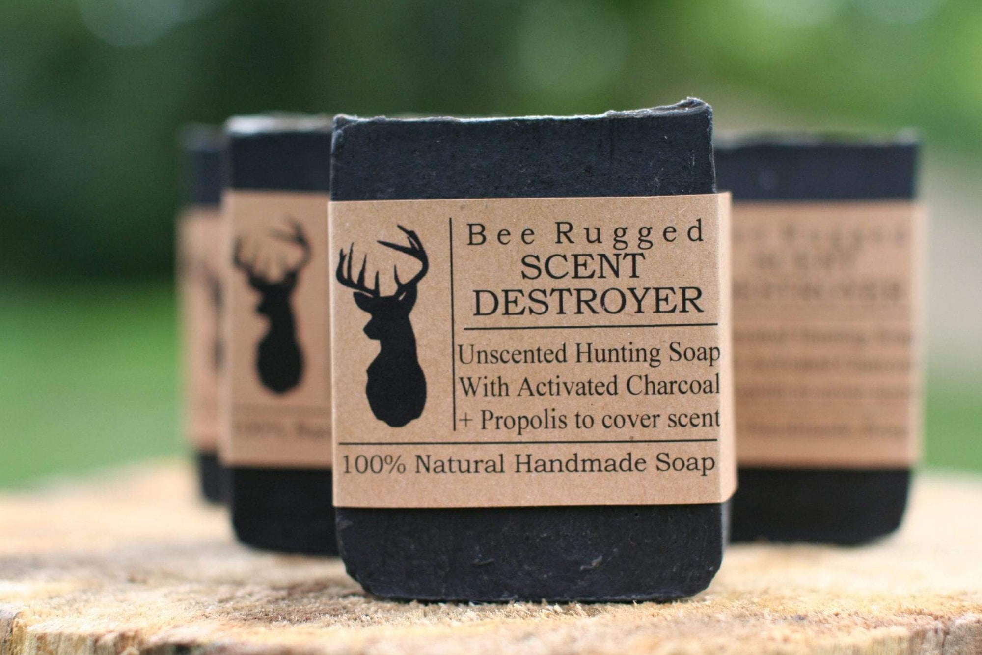 Bee Rugged Scent Destroyer Hunting Soap by Bee Lovely Botanicals